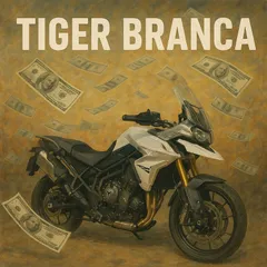 Capa de TIGER BRANCA